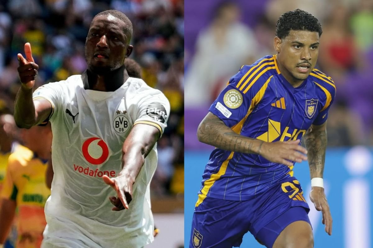 Jogadores das equipes (foto: Divulgação: Borussia Dortmund - Ulsan HD)