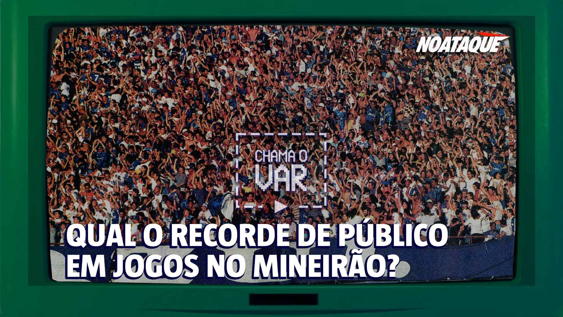 Em 22 de junho de 1997, mais de 132 mil pessoas lotaram o Mineirão. Apesar da impressionante marca, uma curiosidade cerca esse número e incomoda os adversários. (foto: Arquivo EM e Arte)