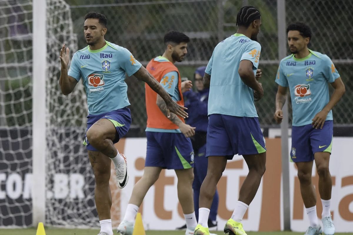 Jogadores da Seleção (foto: rafaelribeirorio / CBF)