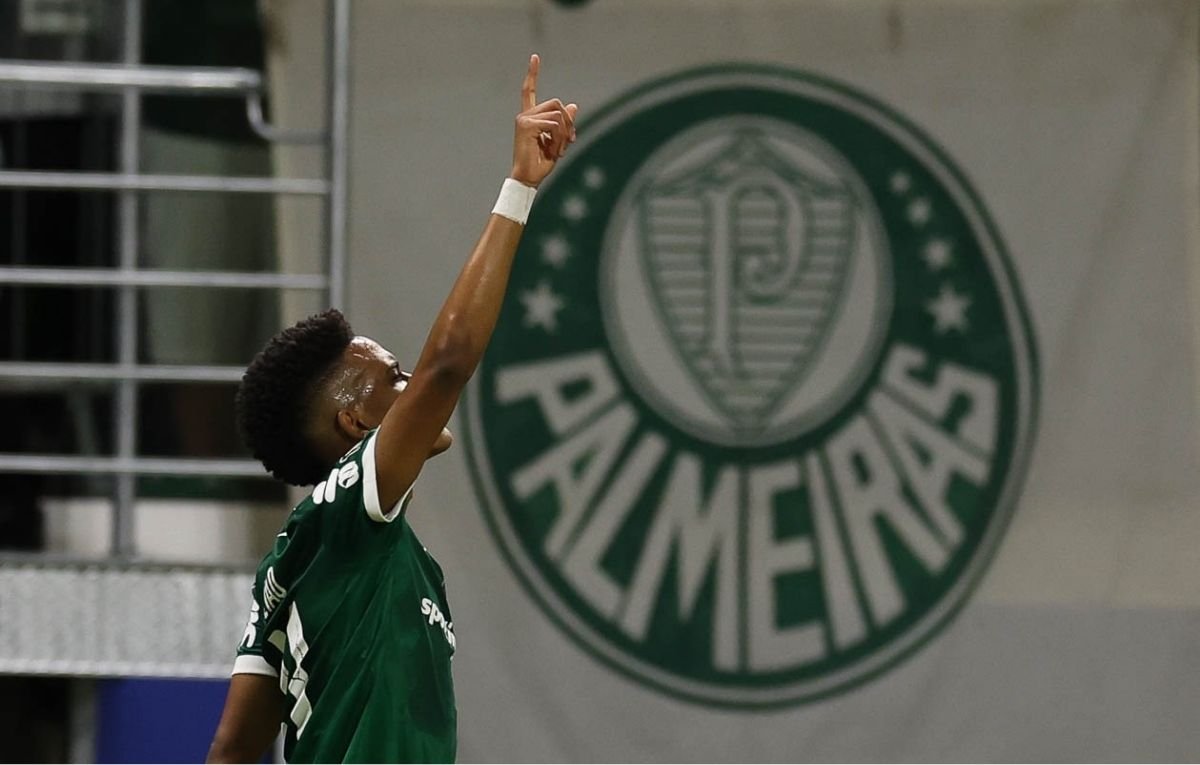 Estêvão, do Palmeiras (foto: Cesar Greco/Palmeiras/by Canon)