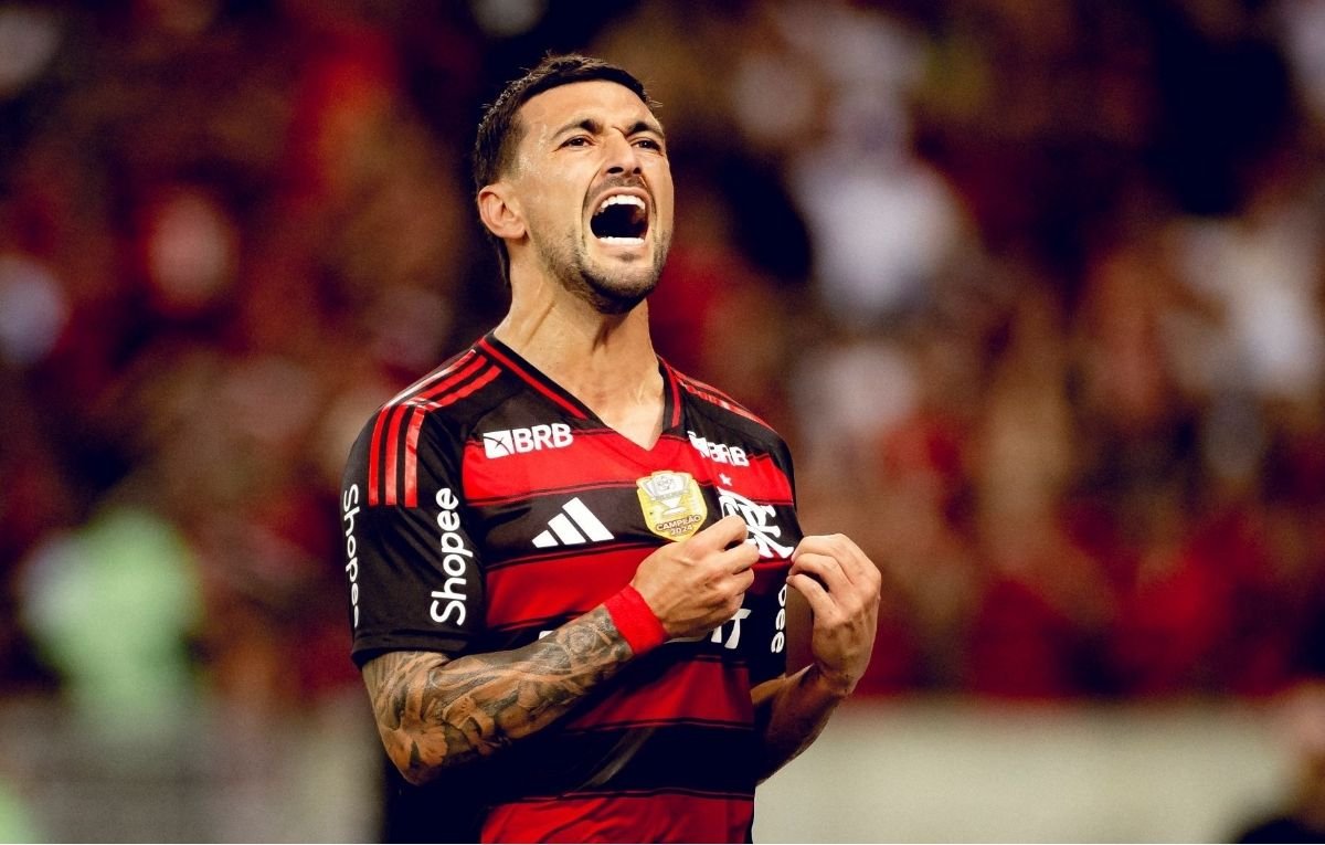 De Arrascaeta, meia do Flamengo (foto: Adriano Fontes/Flamengo)