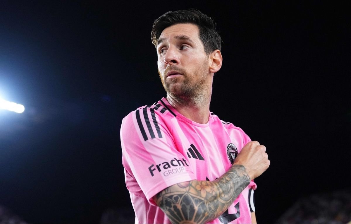 Lionel Messi é o camisa 10 do Inter Miami (foto: Rich Storry / GETTY IMAGES NORTH AMERICA / Getty Images via AFP)