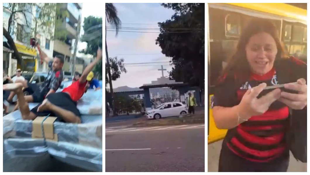 Torcedores do Flamengo (foto: Reprodução/Rede Social X)