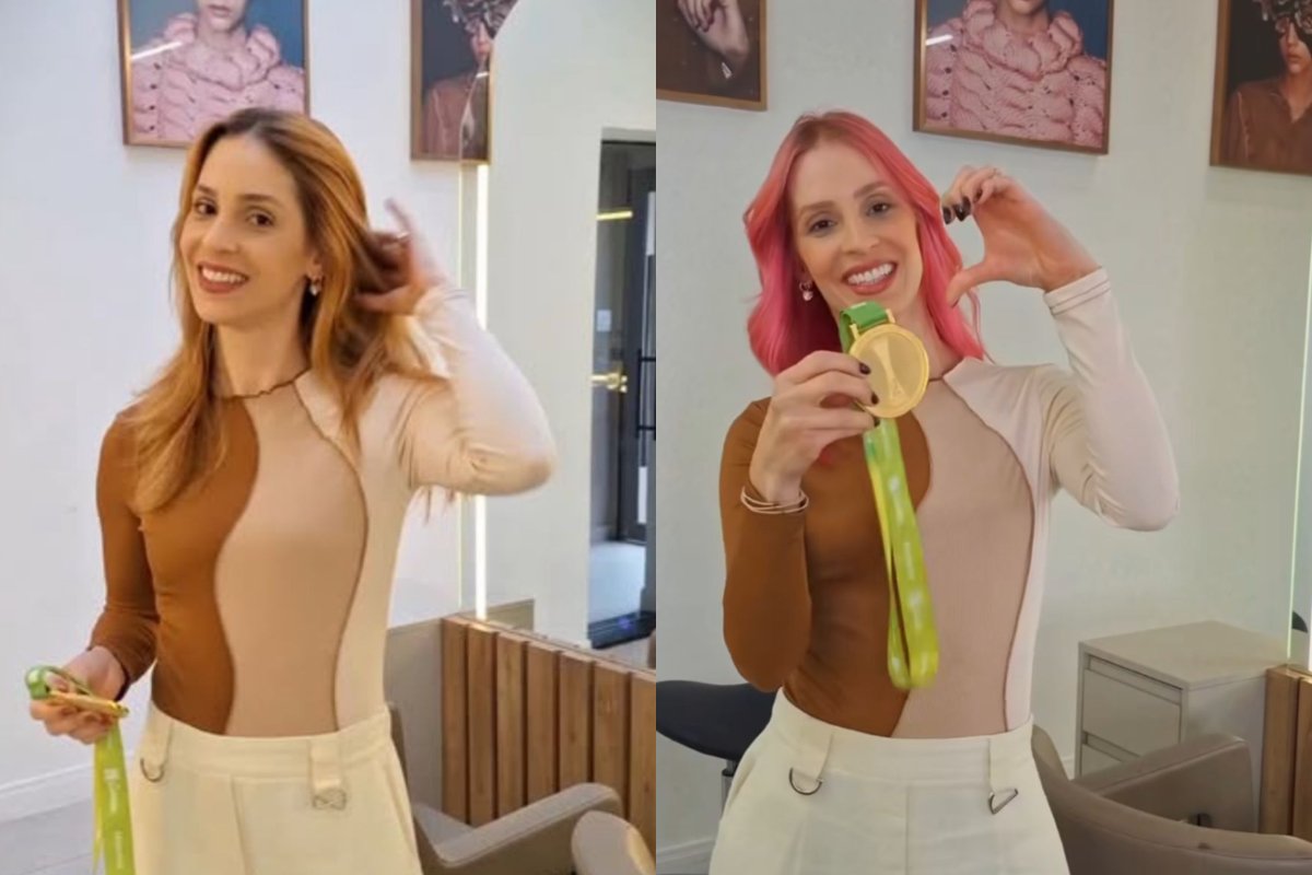 Camila Brait, capitã do Osasco, foi campeã da Superliga (foto: Reprodução)