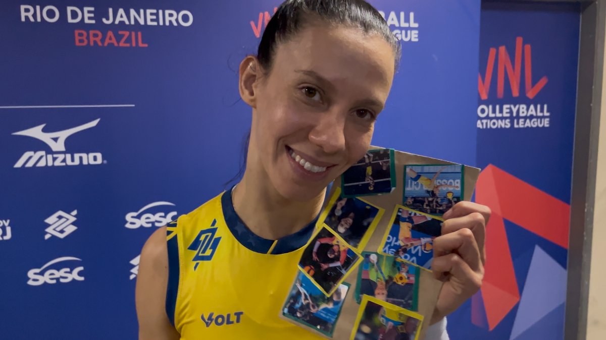 Macris, levantadora da Seleção Brasileira Feminina de Vôlei (foto: Pedro Bueno / No Ataque)