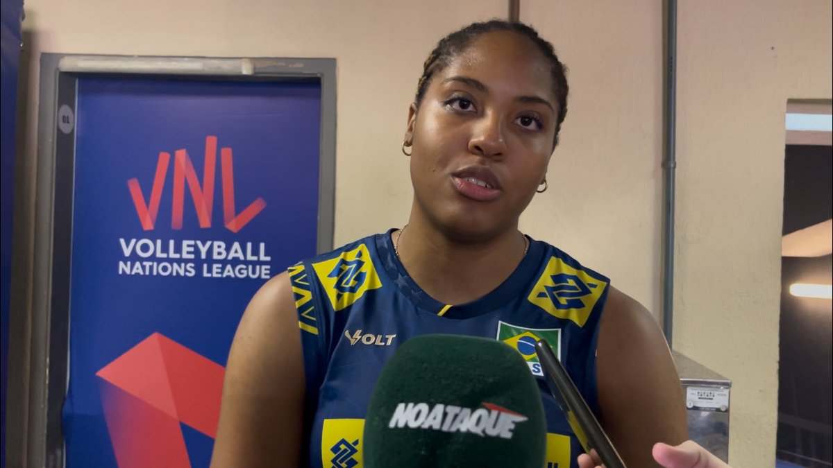 Ana Cristina, ponteira da Seleção Brasileira Feminina de Vôlei (foto: Pedro Bueno / No Ataque)