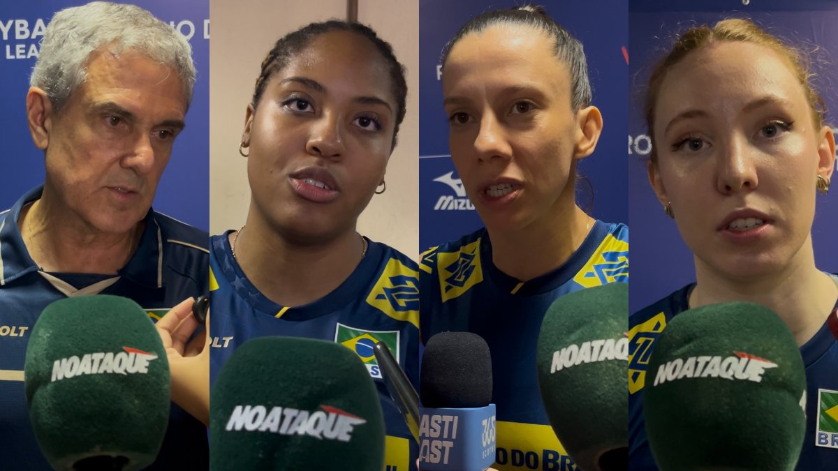 Zé Roberto Guimarães, Ana Cristina, Macris e Júlia Bergmann (foto: Pedro Bueno / No Ataque)