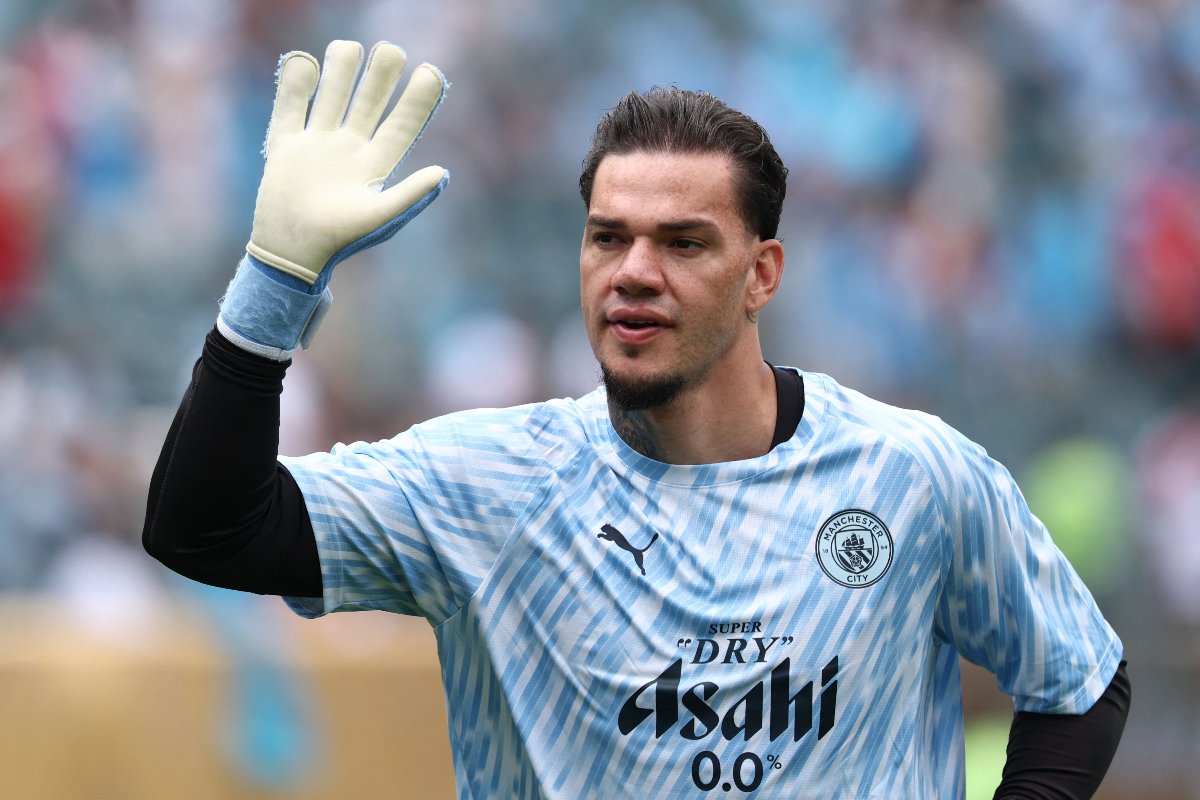Ederson, goleiro brasileiro do Manchester City (foto: FRANCK FIFE / AFP)