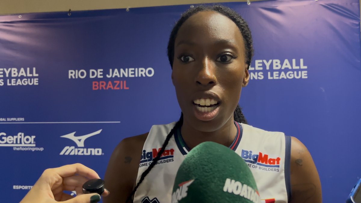 Paola Egonu, oposta da Itália (foto: Pedro Bueno / No Ataque)