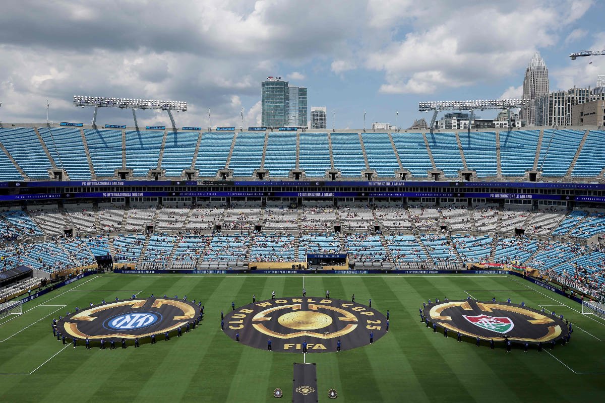 Jogo entre Inter de Milão x Fluminense no Mundial de Clubes (foto: Buda Mendes / GETTY IMAGES NORTH AMERICA / Getty Images via AFP)