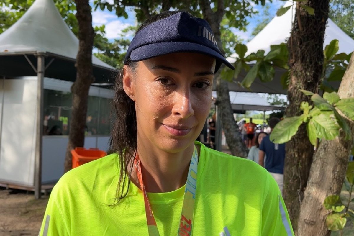 Sheilla na Maratona do Rio (foto: Izabela Baeta)