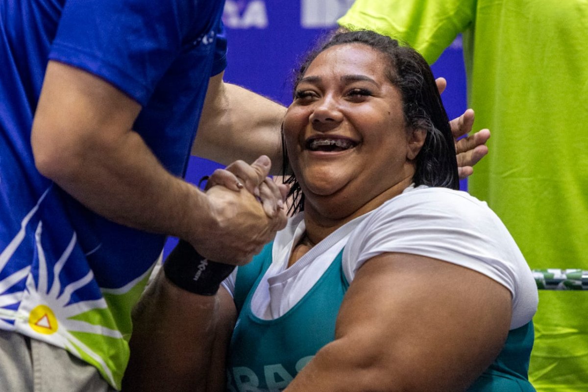 Tayana Medeiros foi ouro em Paris (foto: Divulgação)