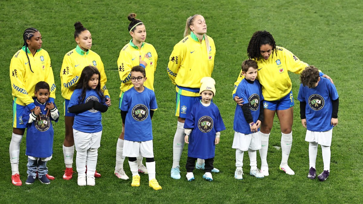 Seleção Brasileira Feminina de Futebol em campo (foto: Staff Images Woman/ CBF)