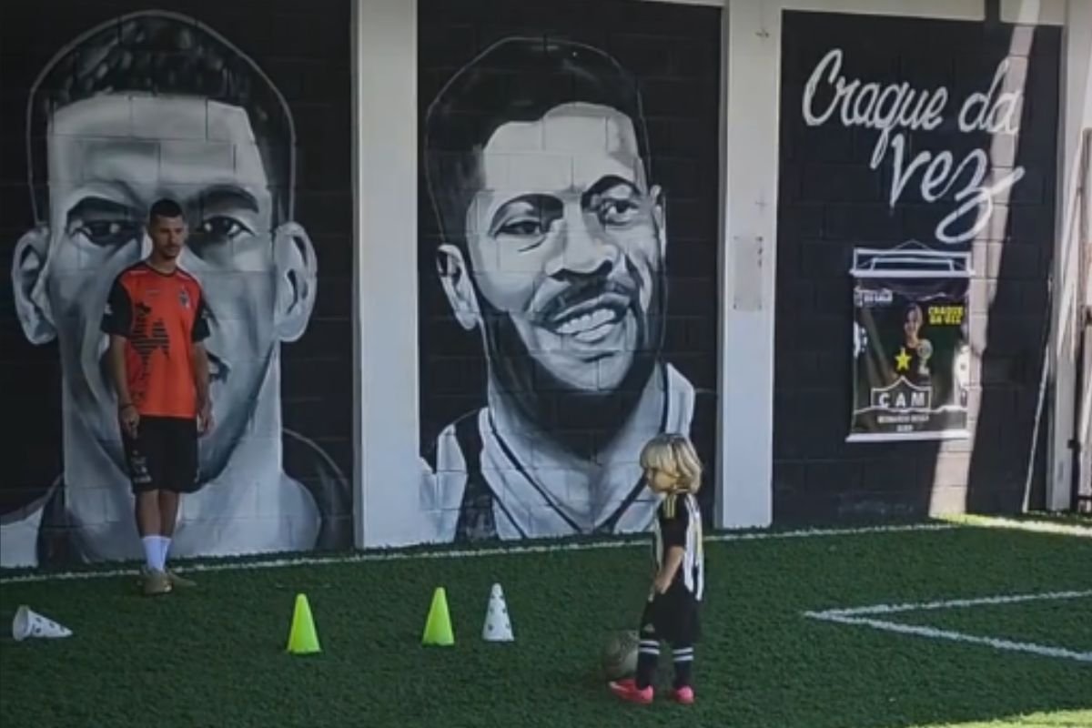 Liam durante treino (foto: Reprodução: redes sociais)