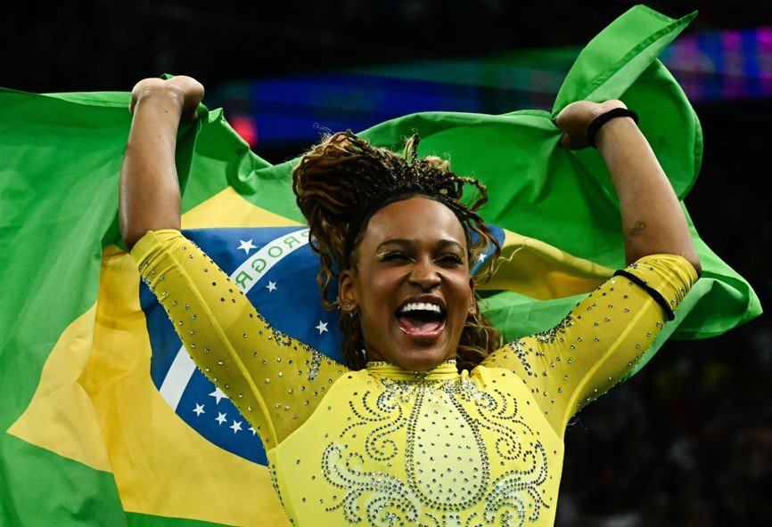 Rebeca Andrade (foto: Loic VENANCE / AFP)