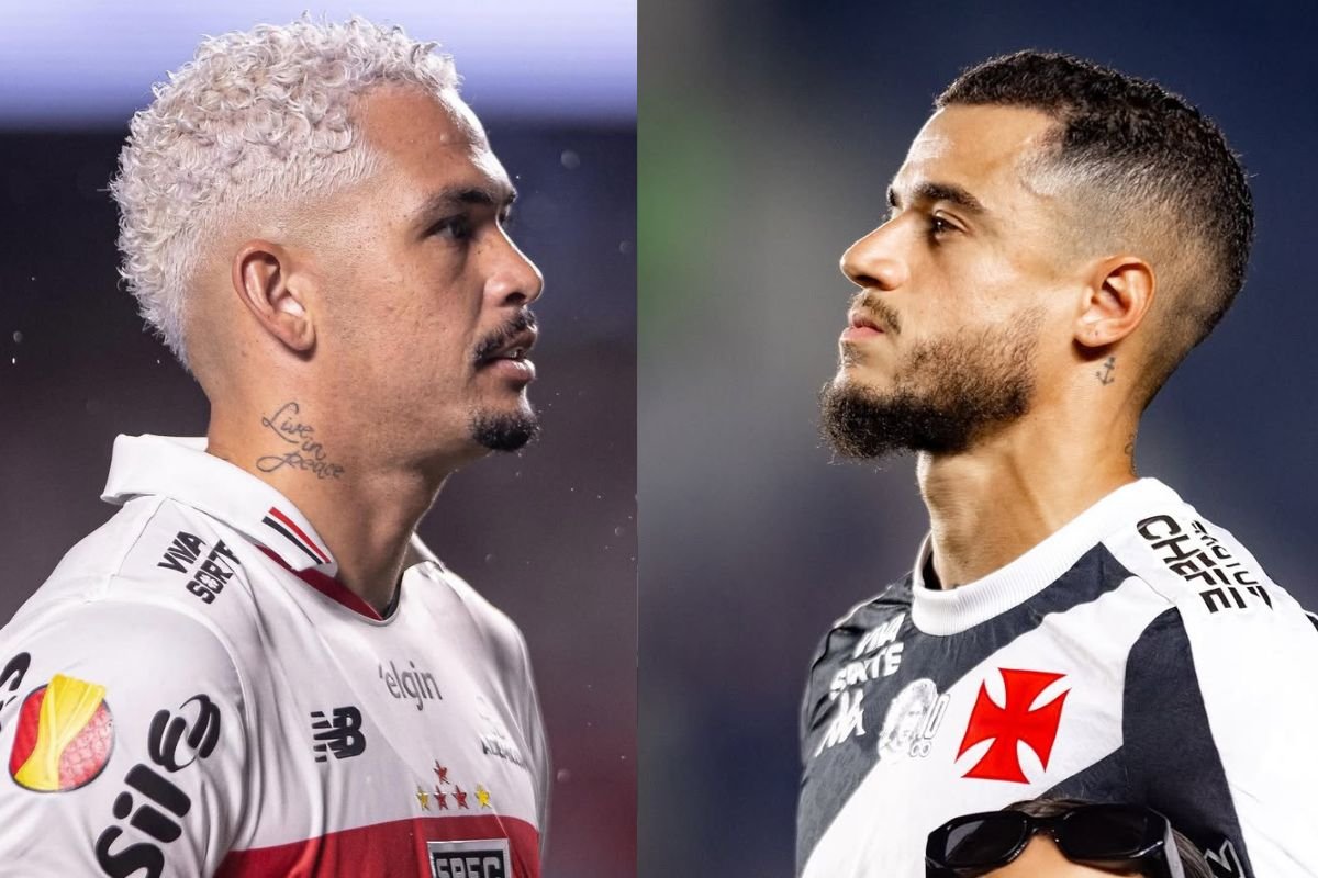 Jogadores das equipes (foto: Divulgação / São Paulo - Vasco)