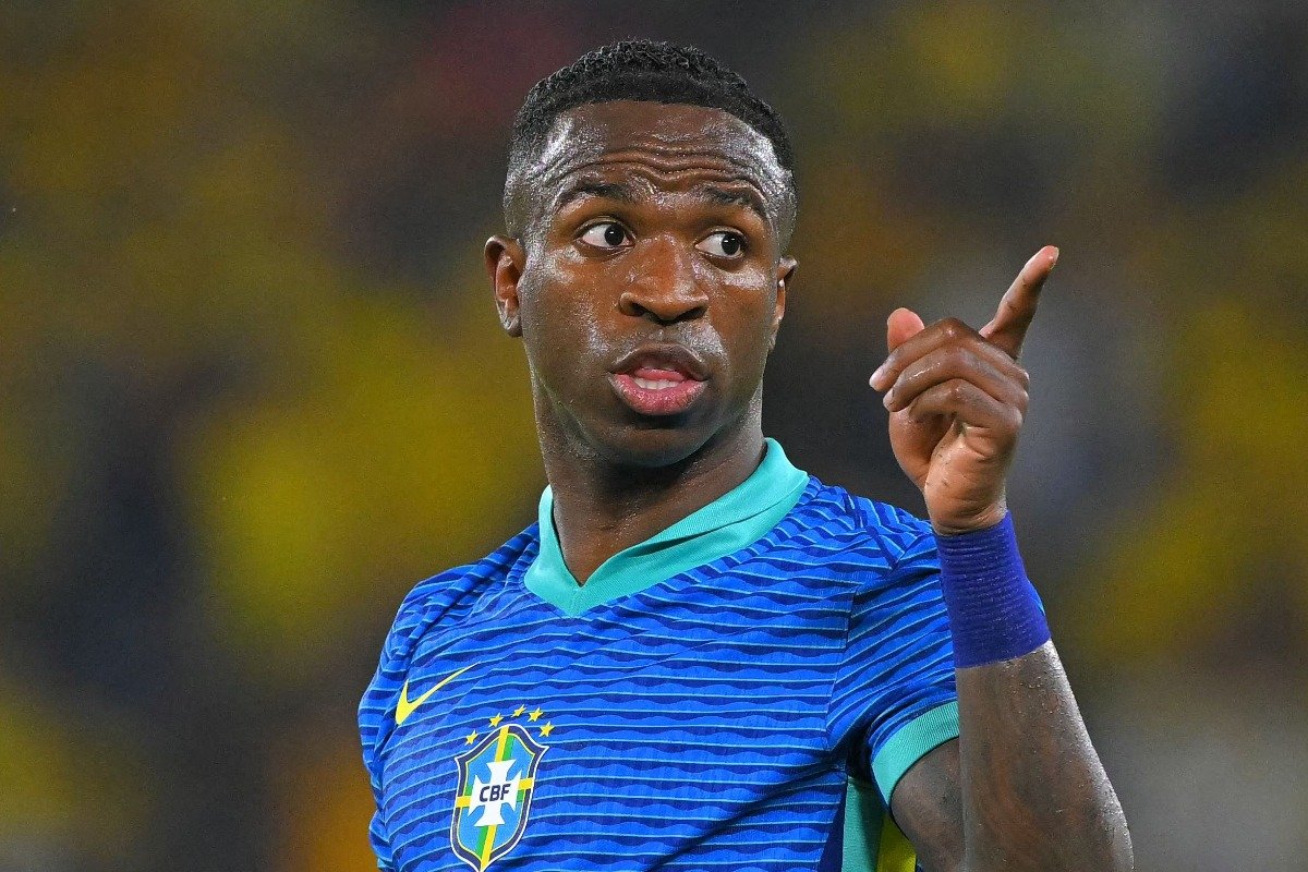Vinicius Júnior, atacante da Seleção Brasileira (foto: Rodrigo BUENDIA / AFP)