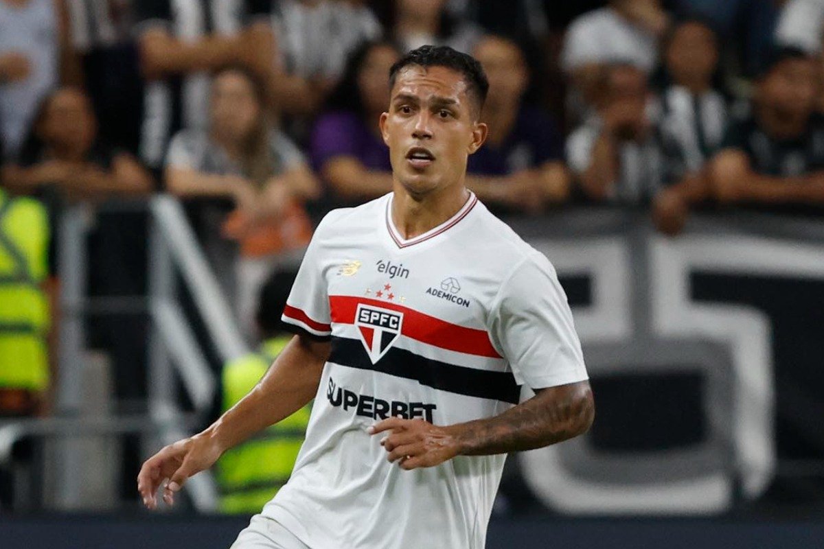 Igor Vinícius, lateral do São Paulo (foto: Rubens Chiri / São Paulo)