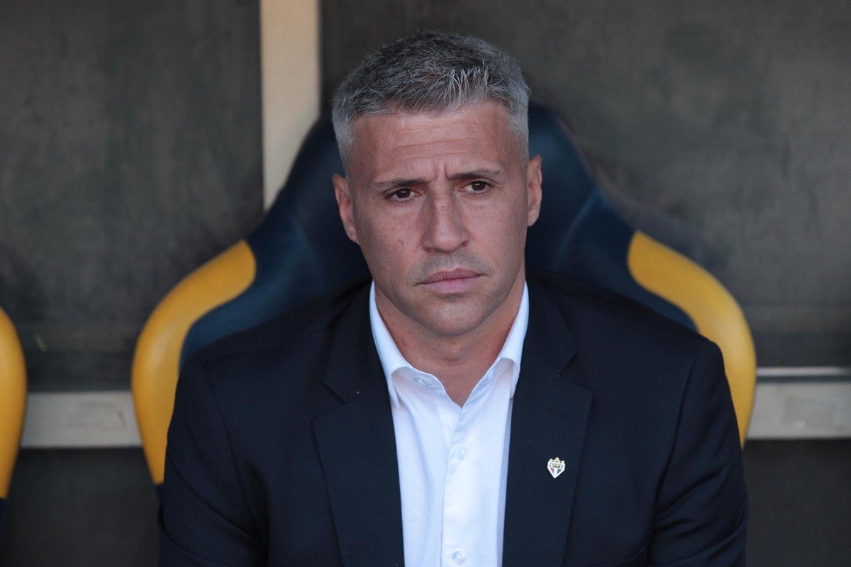 Hernán Crespo, técnico do São Paulo (foto: Rubens Chiri/saopaulofc.net - 25/7/202)