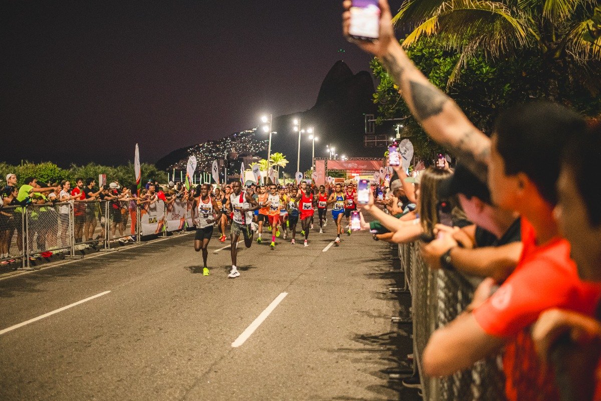 Largada da Maratona do Rio (foto: Lucas de Oliveira)