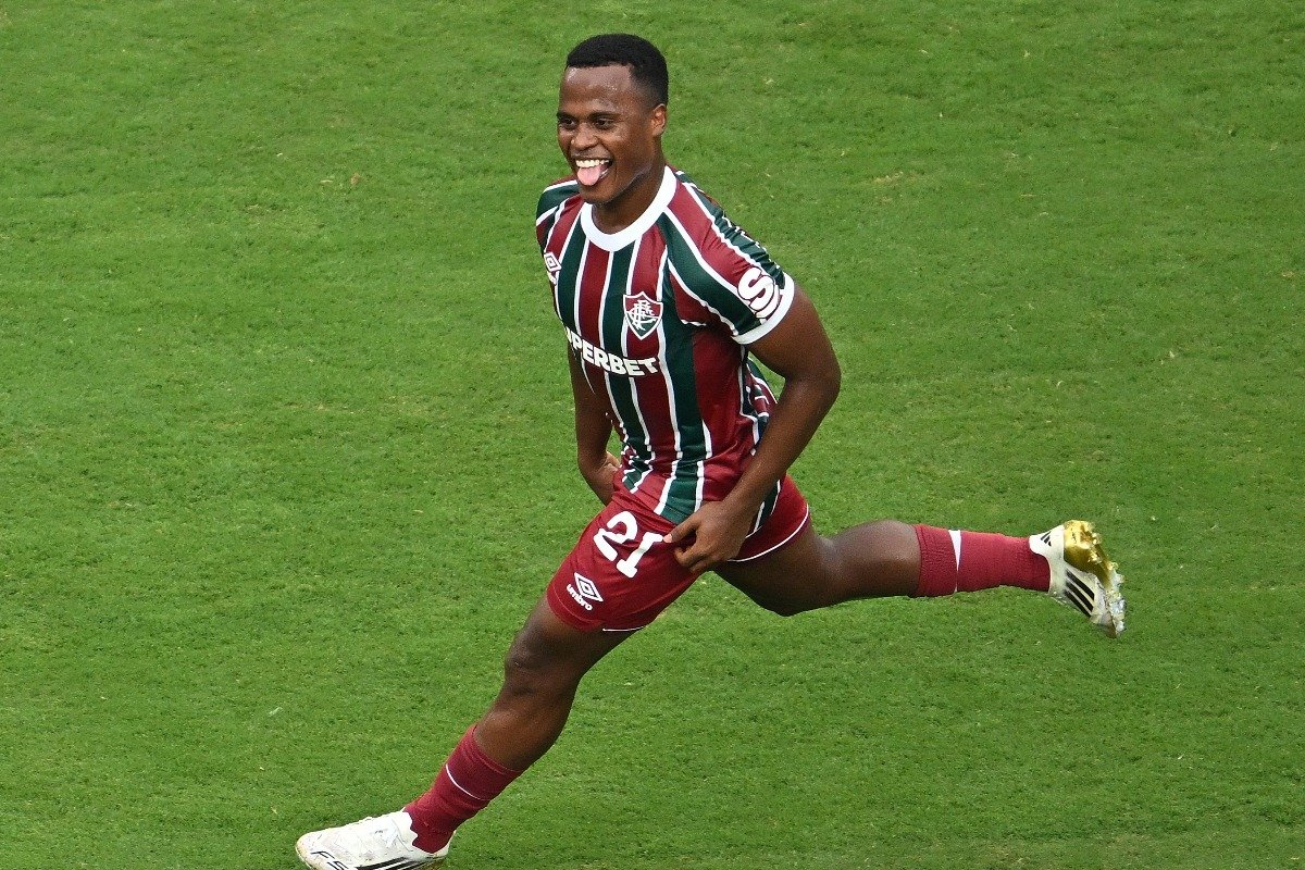 Jhon Arias, jogador do Fluminense (foto: ANGELA WEISS/AFP)