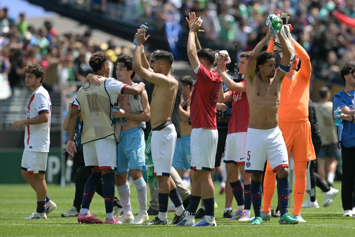 PSG avançou às oitavas do Mundial de Clubes (foto: JUAN MABROMATA / AFP)