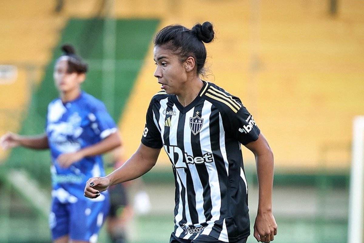 Cindy Ramos, atacante do Atlético (foto: Divulgação/Atlético)