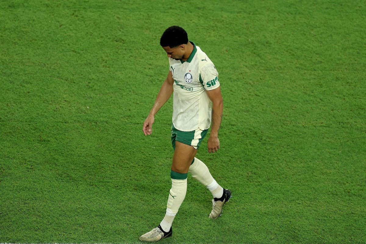 Murilo, zagueiro do Palmeiras (foto: DAN MULLAN/AFP)