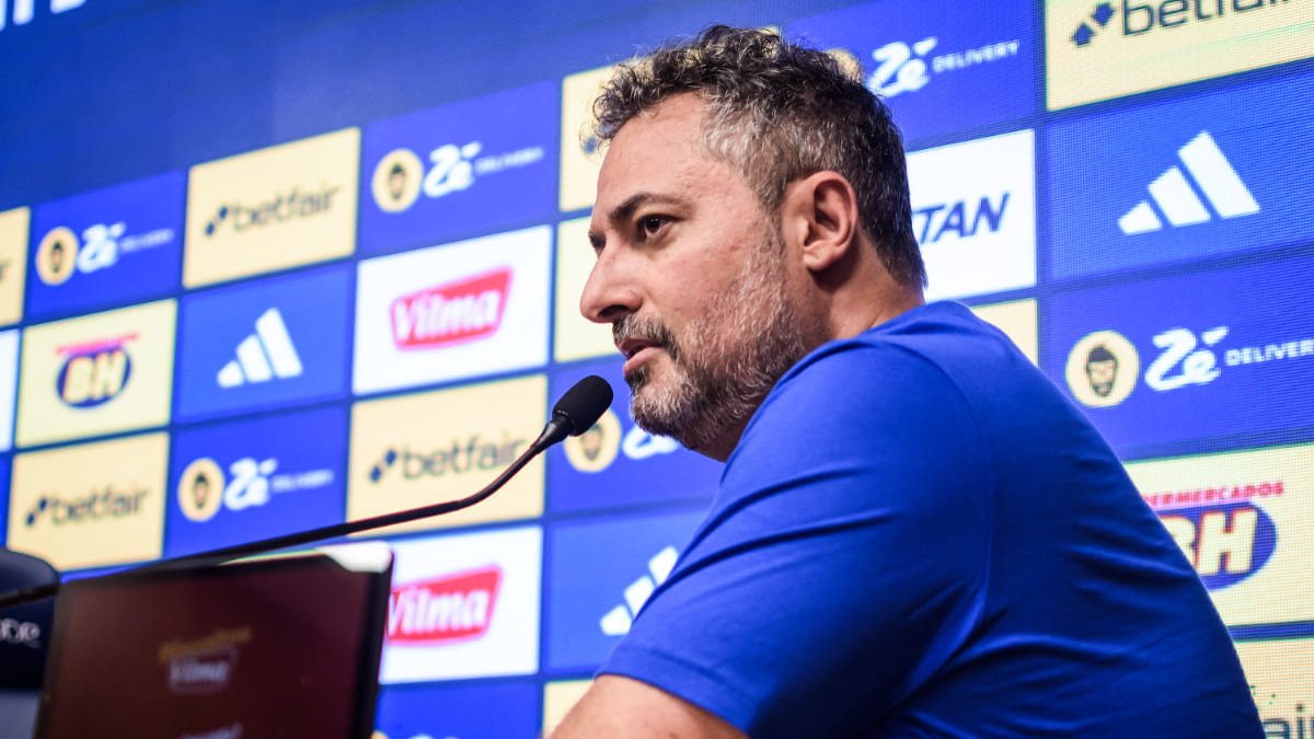 Alexandre Mattos se despediu do Cruzeiro nesta segunda-feira (2/6) (foto: Gustavo Aleixo/Cruzeiro)