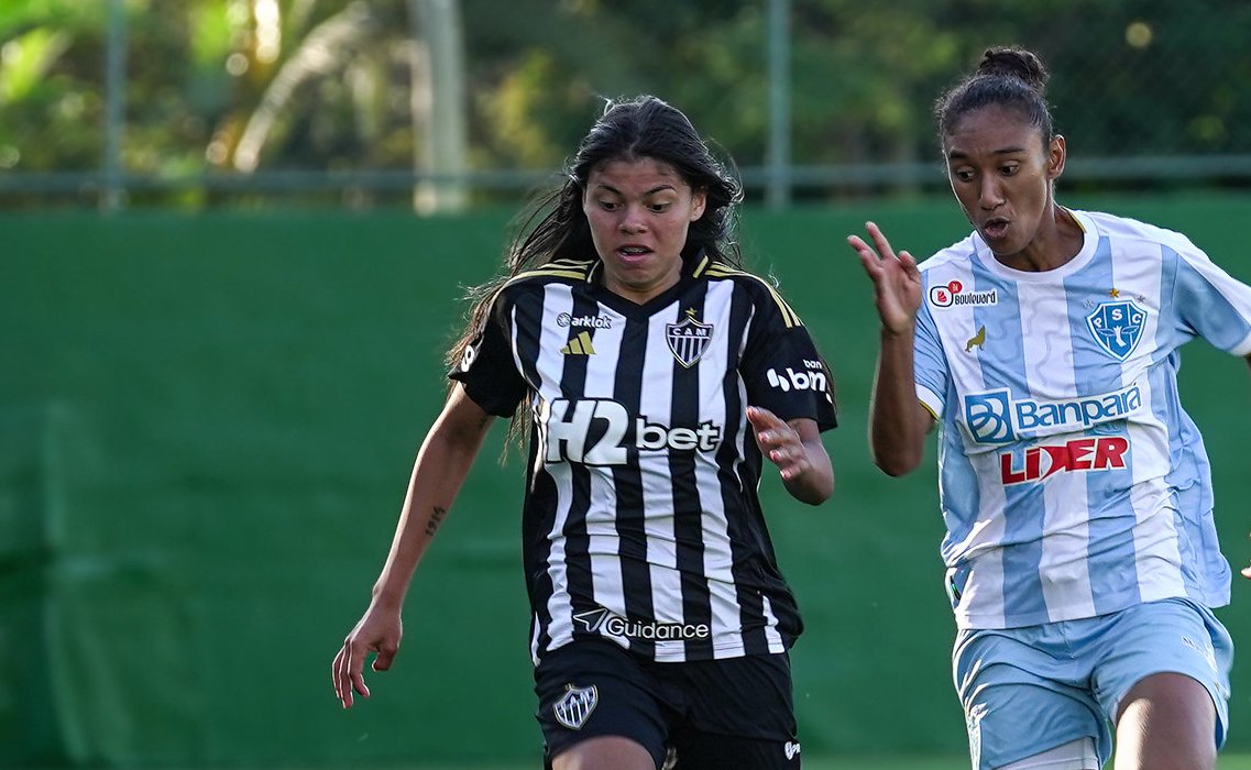 Amália, atacante do time feminino do Atlético (foto: Pedro Click/Atlético)