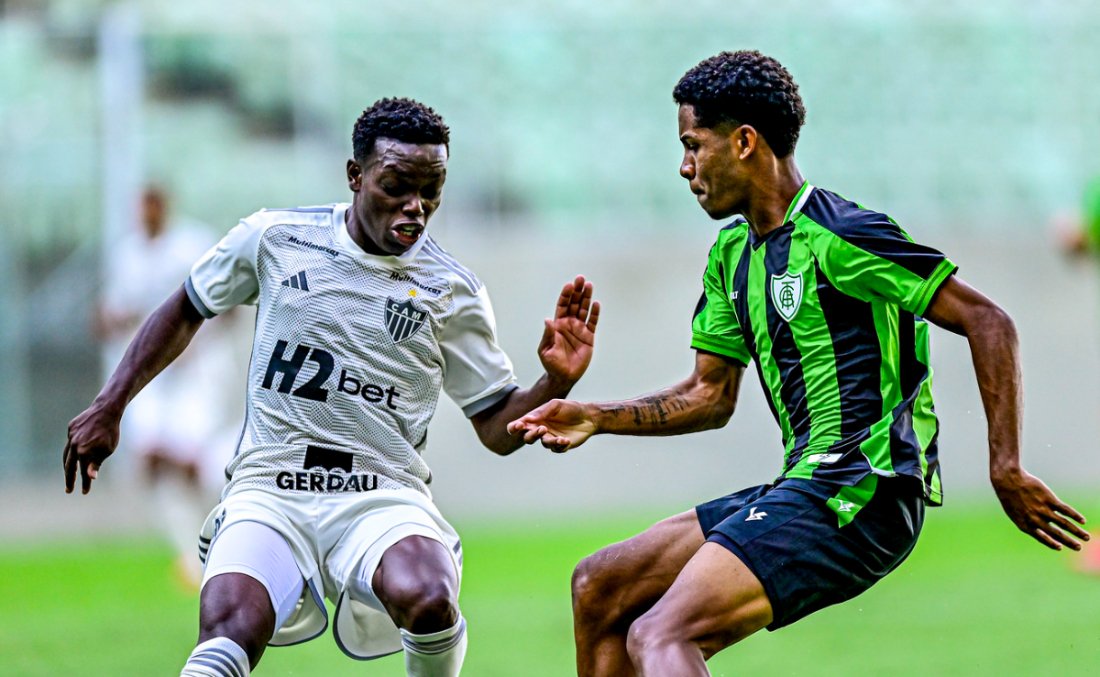 América venceu o Atlético no Independência, em duelo pelo Campeonato Brasileiro Sub-20 (foto: Mourão Panda/América)