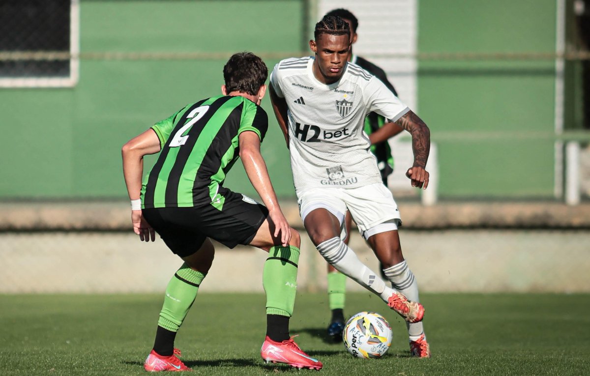 Atlético venceu América no Mineiro Sub-20 (foto: Manu Aguilar/BH Foto)