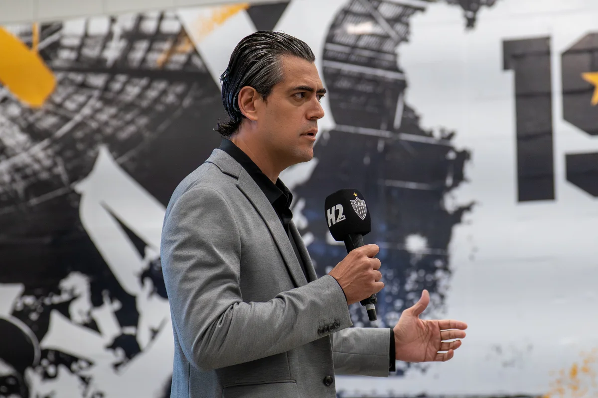 Paulo Bracks, CSO do Atlético - (foto: Daniela Veiga / Atlético)