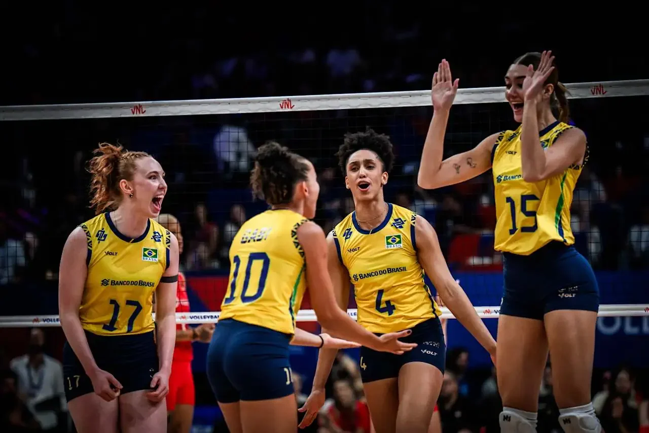 Brasil venceu a Turquia por 3 sets a 1 (foto: Divulgação)
