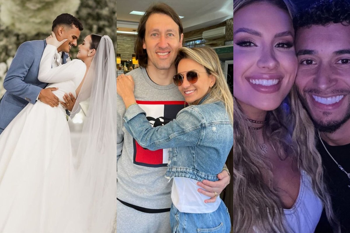 Postagens dos jogadores do Cruzeiro no Dia dos Namorados (foto: Reprodução)