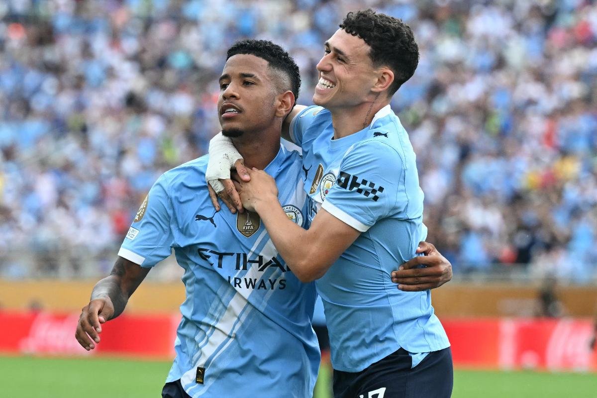 Com gol e assistência de Savinho, City goleou a Juventus no Mundial (foto: CHANDAN KHANNA/AFP)