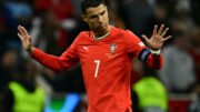 Cristiano Ronaldo, astro da Seleção Portuguesa, na final da Liga das Nações da Uefa (foto: TOBIAS SCHWARZ/AFP)