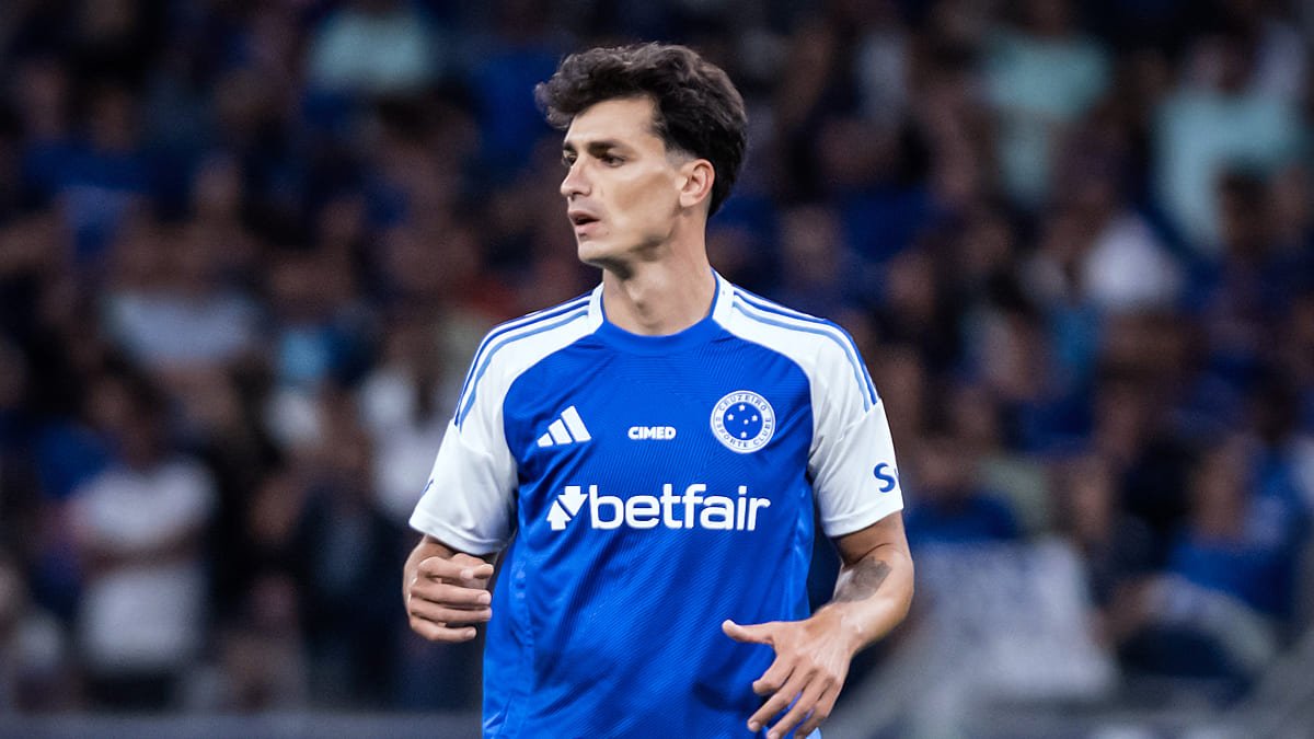 Juan Dinenno, atacante do Cruzeiro (foto: Gustavo Aleixo/Cruzeiro)