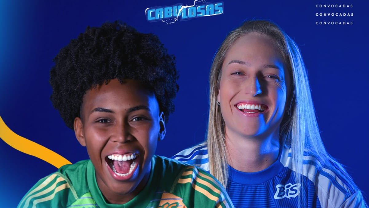 Camila e Isa Haas representarão o Cruzeiro na Seleção Brasileira durante a disputa da Copa América (foto: Reprodução/Cruzeiro)