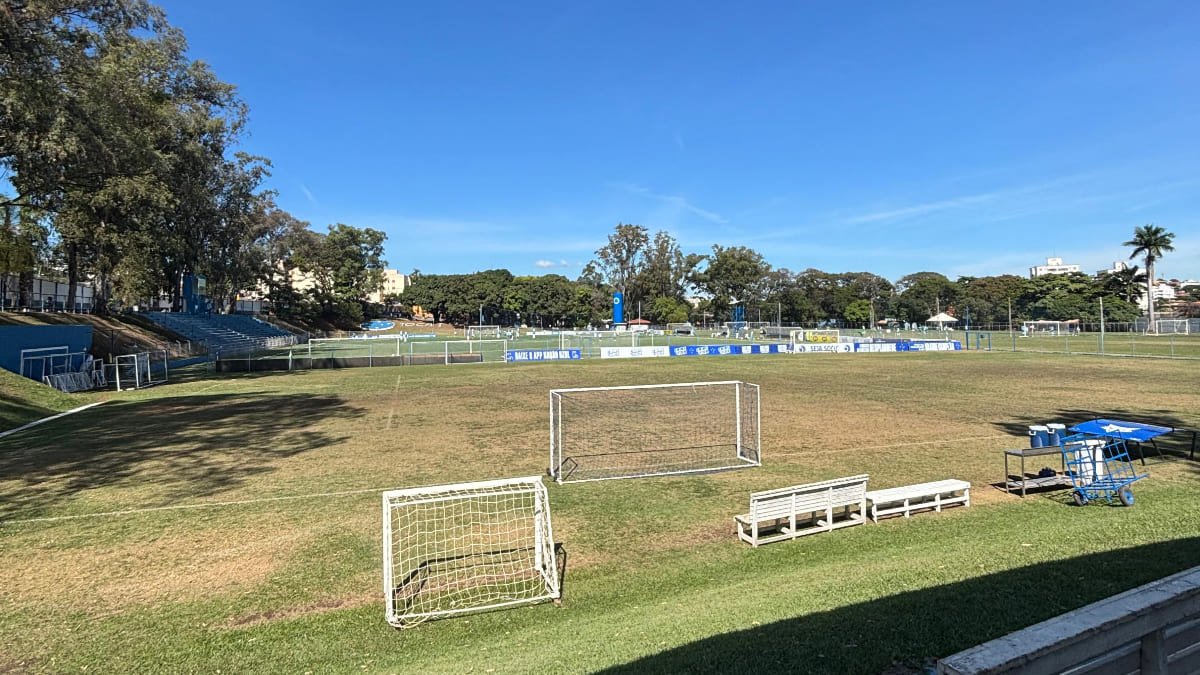 Toca da Raposa 1, um dos centros de treinamento do Cruzeiro (foto: Sofia Cunha/No Ataque)