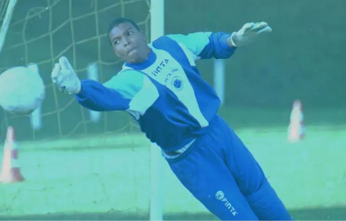 Dida, do Cruzeiro (foto: Jorge Gontijo / EM DA PRESS)