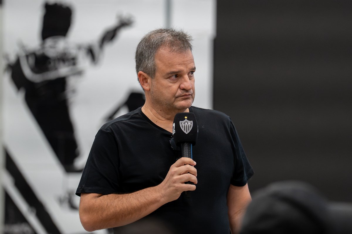 Domênico Bhering, diretor de comunicação do Atlético - (foto: Daniela Veiga / Atlético)