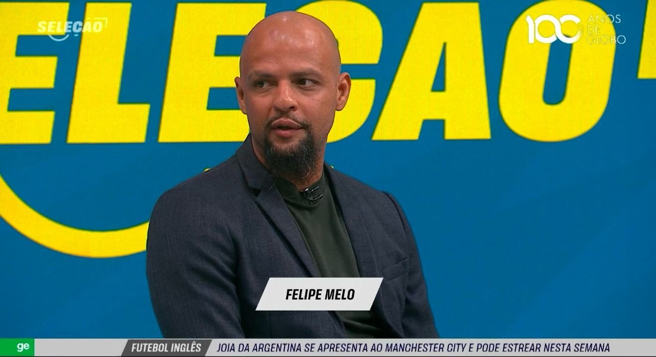 Felipe Melo, comentarista (foto: Reprodução)