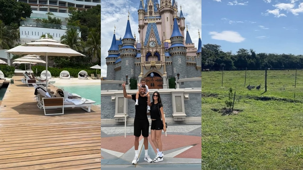 Jogadores do Cruzeiro de férias (foto: Reprodução)