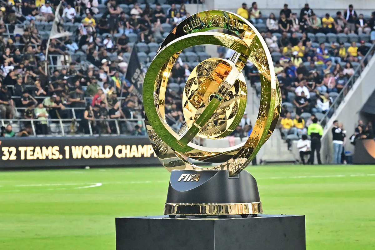 Troféu do Mundial de Clubes da Fifa (foto: ORLANDO RAMIREZ/AFP)