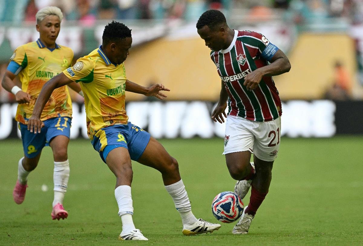 Fluminense e Mamelodi empataram sem gols no Mundial (foto: CHANDAN KHANNA/AFP)