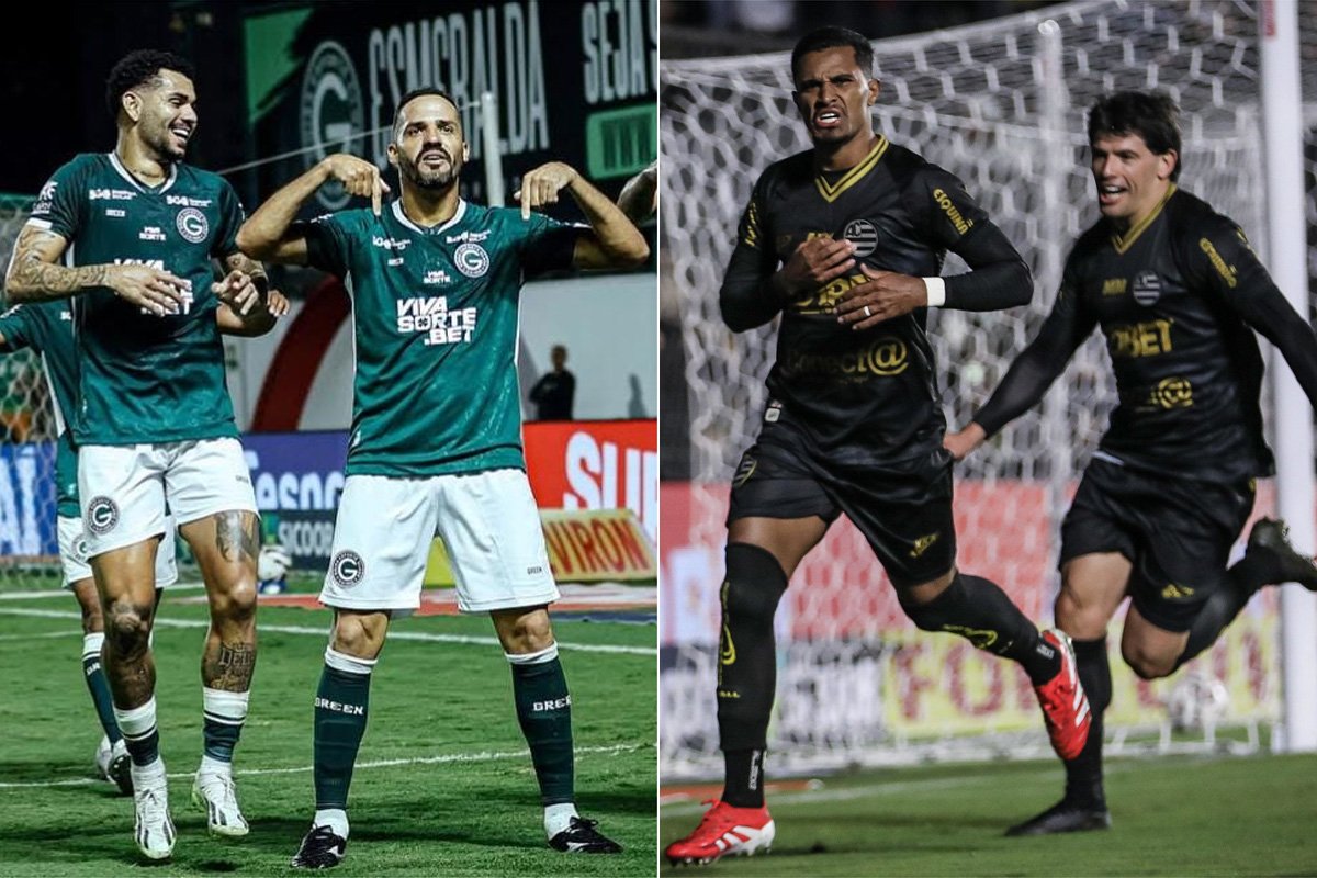 Goiás e Athletic duelam pela Série B (foto: Divulgação/Goiás e Athletic)