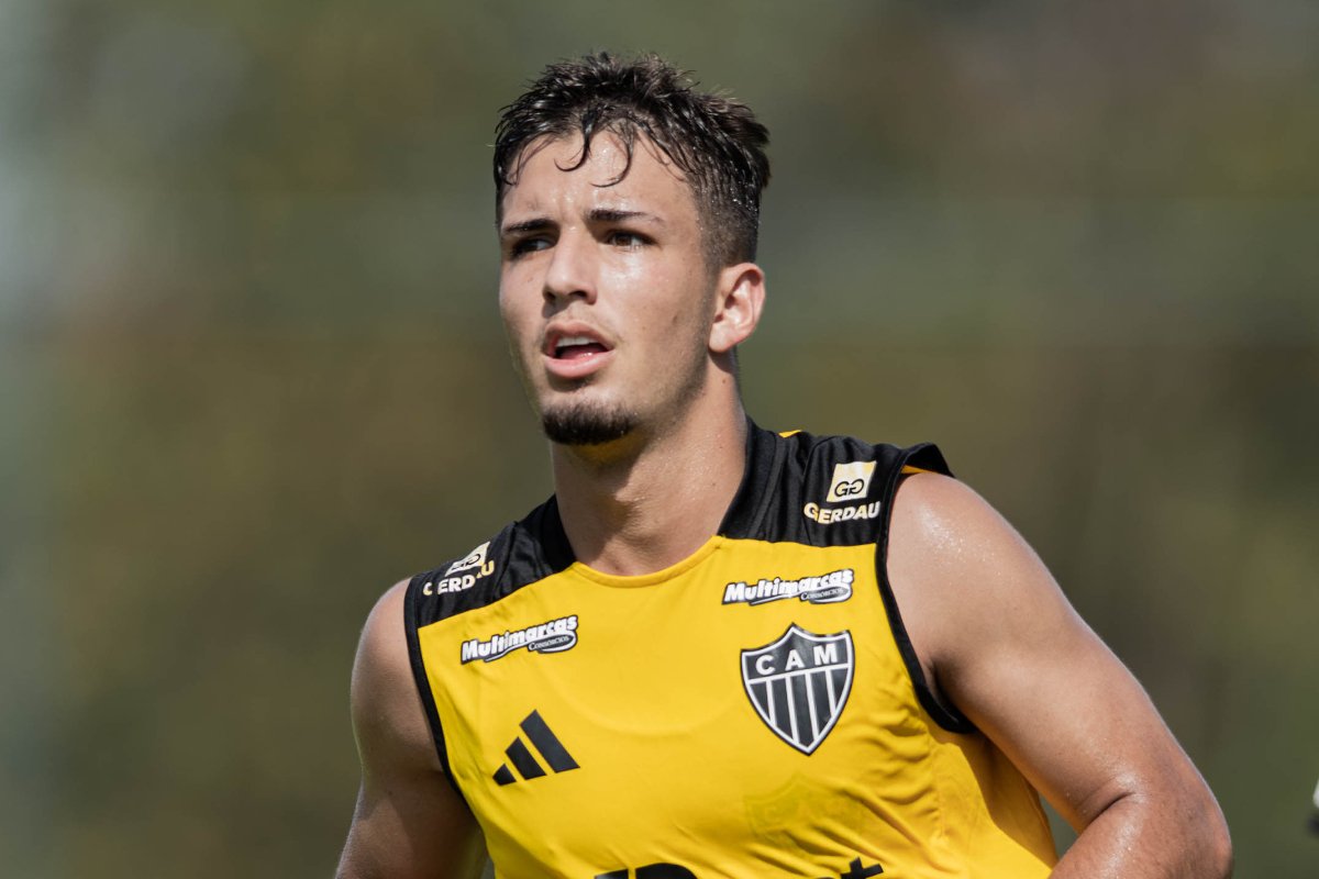 Iseppe, meia do Atlético (foto: Pedro Souza/Atlético)