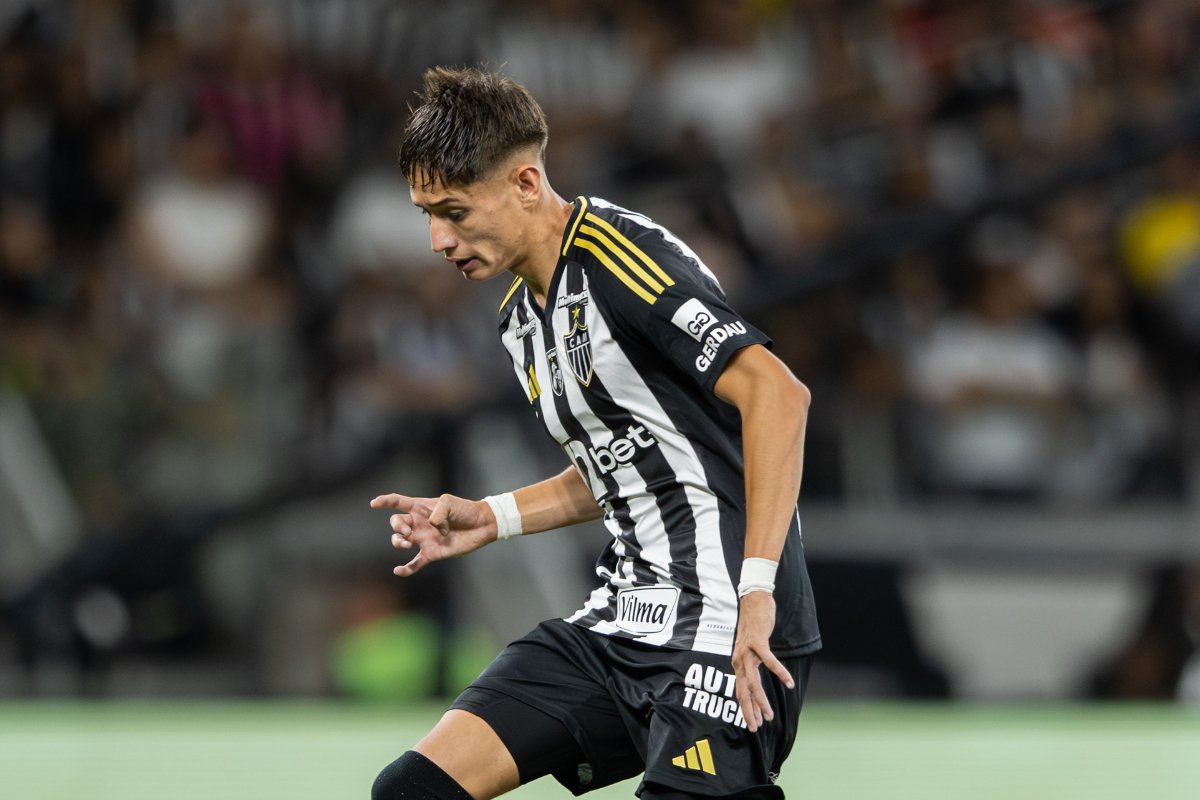 Ivan Román em atuação pelo Atlético (foto: Pedro Souza/Atlético)