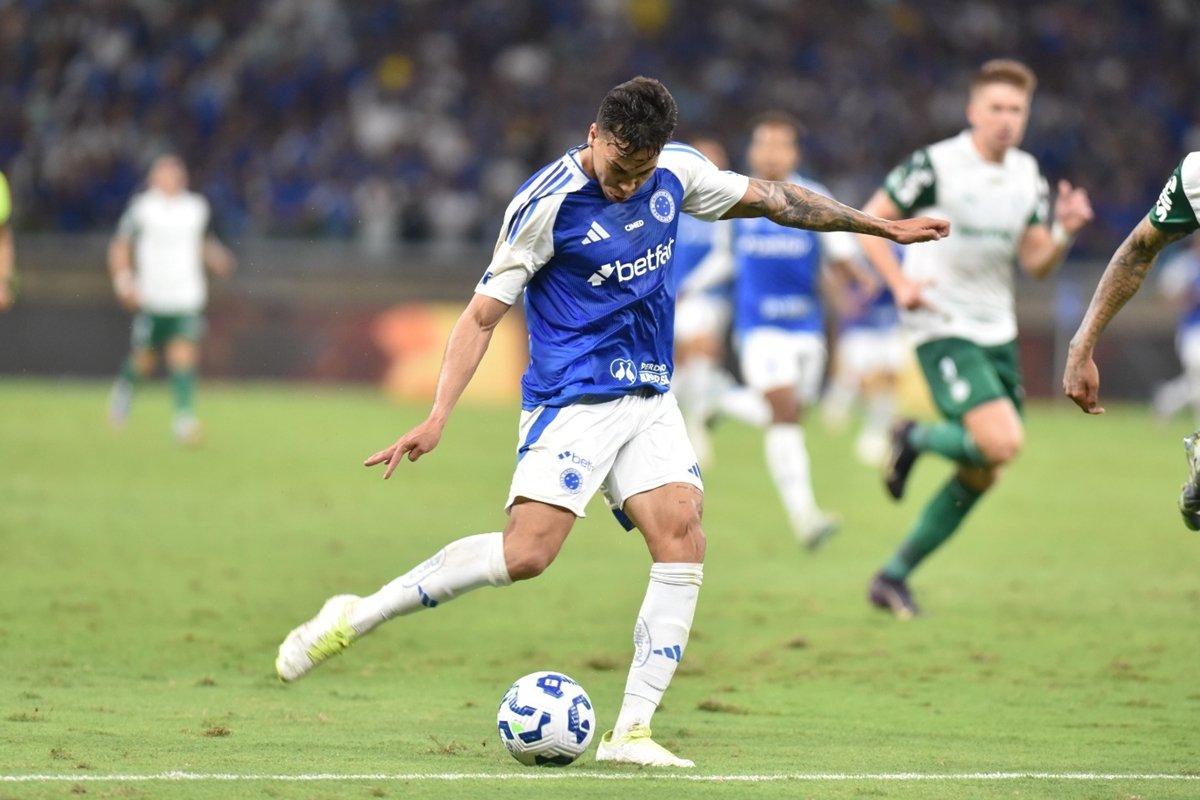 Kaio Jorge, centroavante do Cruzeiro (foto: Ramon Lisboa/EM/DA Press)